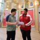 Teks: Menteri Pemuda dan Olahraga (Menpora) RI, Dito Ariotedjo, melepas sekaligus memberi motivasi kepada skuad futsal Garuda di Media Center Kemenpora, Rabu (3/9/2025). (Foto Humas Kemenpora)