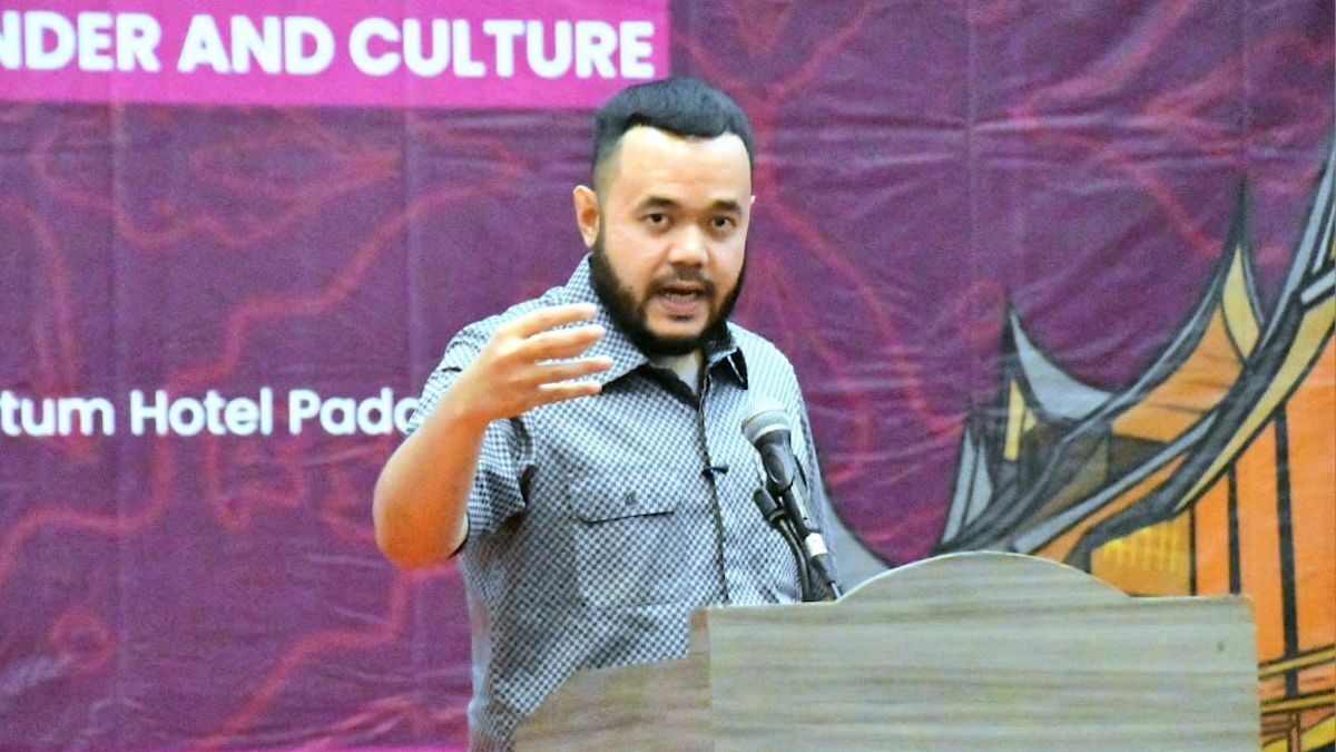 Wako Fadly Amran jadi keynote speaker di iven ICGCS 2025. (dok. istimewa)