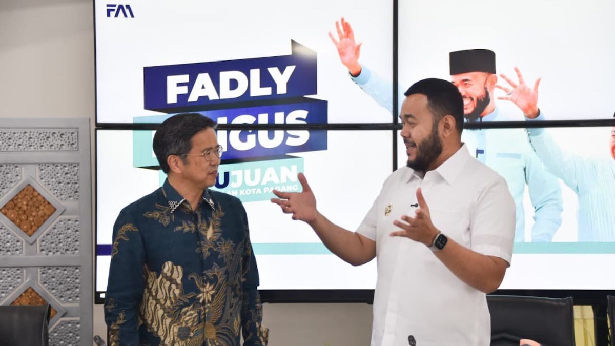 Wako Fadly Amran terima kunjungan konsulat Jepang di Padang. (dok. Prokopim)