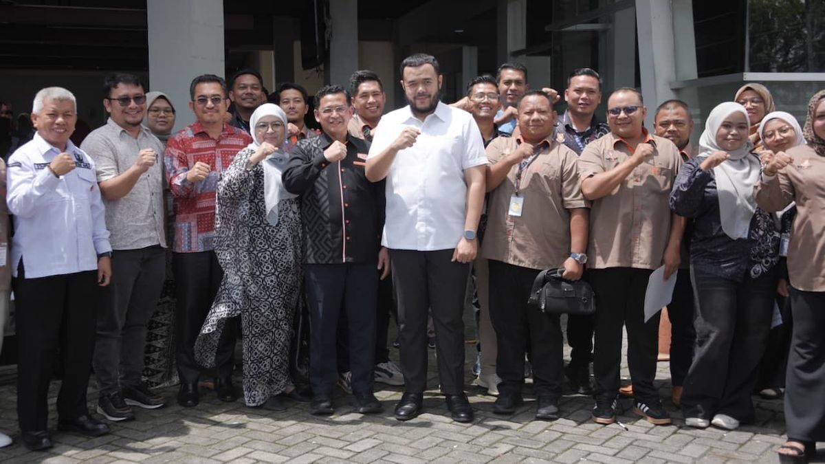 Wako Fadly Amran terima rombongan kepemudaan dari Malaysia. (dok. Prokopim)