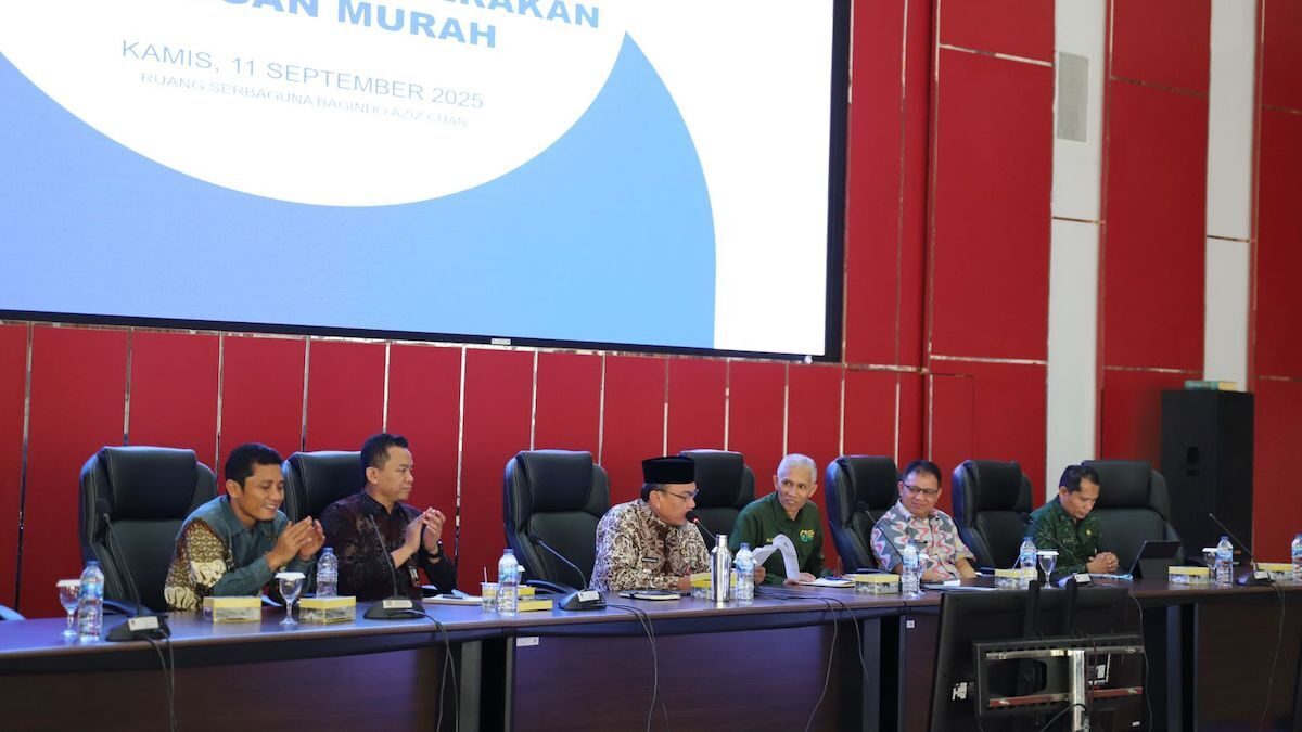 Wawako Maigus Nasir gelar rakor terkait stabilitasi harga beras. (dok. istimewa)