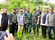 Makorem 032 Wirabraja Akan Dibangun di Kabupaten Solok, Danrem Tinjau Lokasi Strategis di Batang Barus