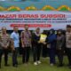 Bazar beras subsidi PT Semen Padang dan Polda Sumbar. (dok. Humas)