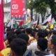 Demo mahasiswa di DPRD Sumbar. (dok. istimewa)