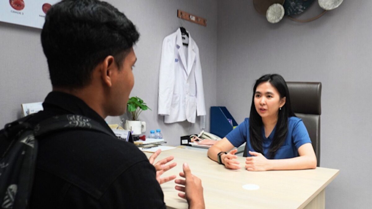 Konsultasi dokter di Klinik Pandawa. (dok. istimewa)