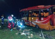Buron, Sopir Bus ALS Kecelakaan di Tol Padang-Sicincin jadi Tersangka