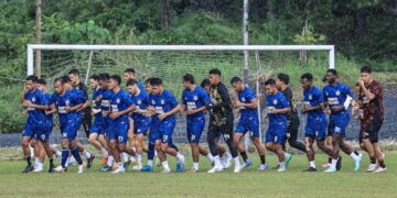 Latihan penggawa Semen Padang FC. (dok. istimewa)