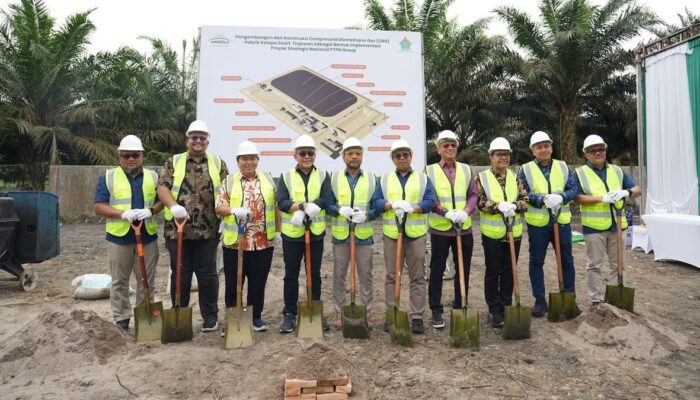 Pabrik Gas Biometan Pertama dari Limbah Sawit Mulai Dibangun PTPN IV di Simalungun