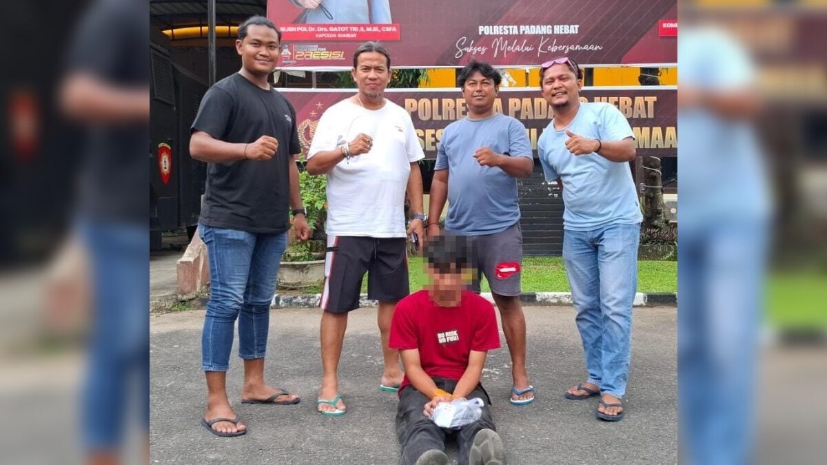 Penjual siomay ancam sebar foto vulgar untuk memeras ditangkap Tim Klewang. (dok. istimewa)