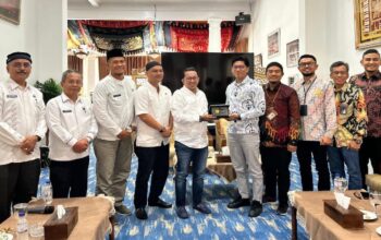 Sinergi PLN UP3 Payakumbuh dengan Pemkab Tanah Datar. (dok. istimewa)