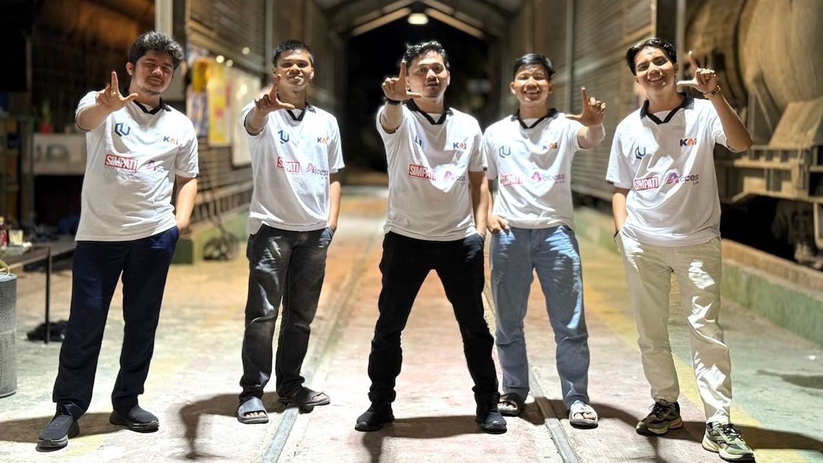 Tim eSport KAI Sumbar juara turnamen MLBB HUT KAI. (dok. istimewa)