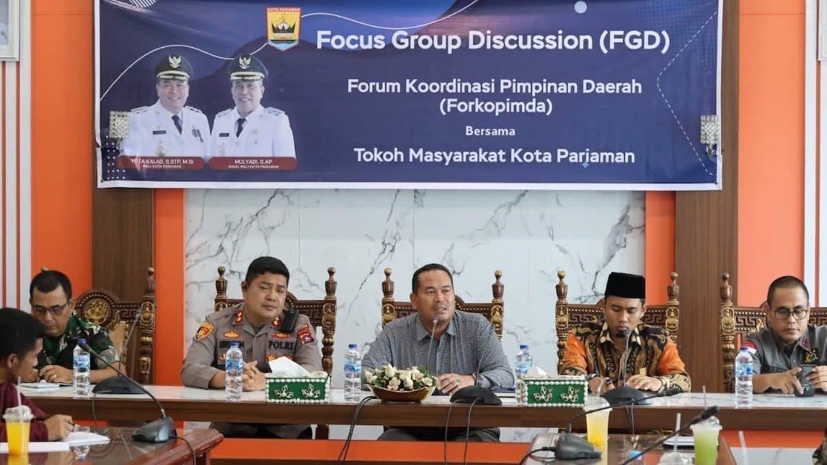 FGD Pemko Pariaman dengan tokoh masyarakat. (dok. istimewa)