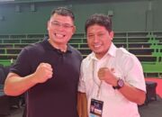 Bertemu Hamdanus, Chris John Ajak KONI Sumbar Hidupkan Kembali Ajang Tinju