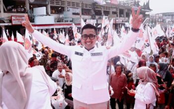 Rachmat Wijaya saat kampanye Prabowo-Gibran di Pilkada lalu. (dok. istimewa)