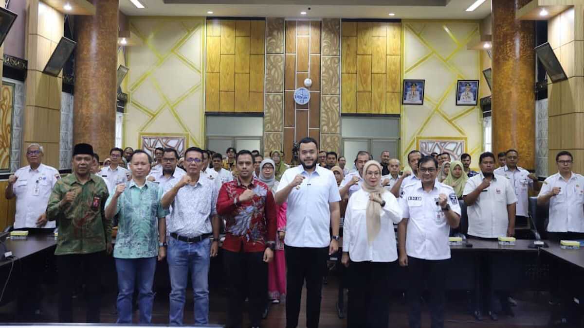 Wako Fadly Amran buka FGD terkait smart city. (dok. Prokopim)
