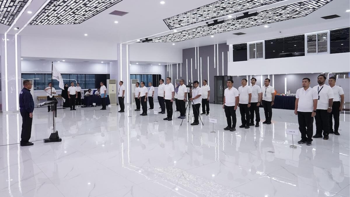 Atlet dari Kementerian ATR BPN untuk PORNAS KORPRI 2025. (dok. istimewa)