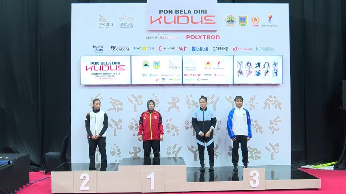 Atlet gulat Sumbar raih emas perdana di PON Beladiri 2025. (dok. istimewa)