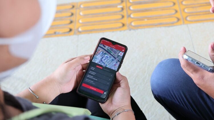 Cek bidang tanah di aplikasi Sentuh Tanahku. (dok. istimewa)