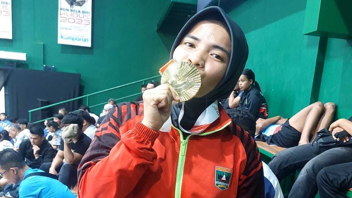 Pegulat Sumbar Yusma Deswita akan berlaga di iven gulat internasional. (dok. Humas KONI Sumbar)