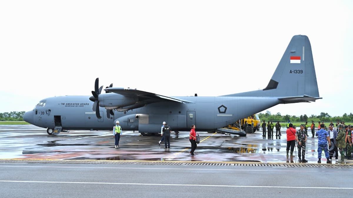 Bantuan Presiden Prabowo untuk bencana di Sumbar sudah sampai di BIM. (dok. istimewa)