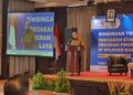 Direktur Informasi Publik Kemkomdigi, Nursodik Gunarjo, dalam Bimbingan Teknis Kebijakan Standardisasi Konten Program Prioritas Nasional Wilayah Barat di Medan, Sumut, Selasa (11/11/2025) (Foto: KPM Kemkomdigi)