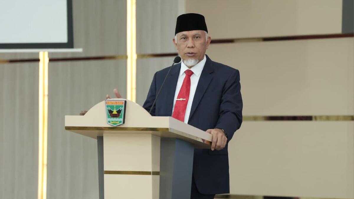 Gubernur Sumatera Barat Mahyeldi Ansharullah. (dok. adpsb)