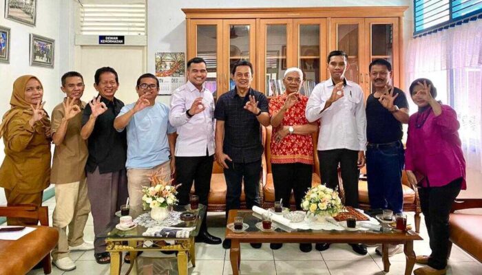 Kemenham Sumbar Jalin Silaturahmi ke Kantor PWI Sumbar