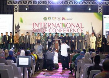 Konferensi Wakaf Internasional di Padang resmi ditutup. (dok. istimewa)