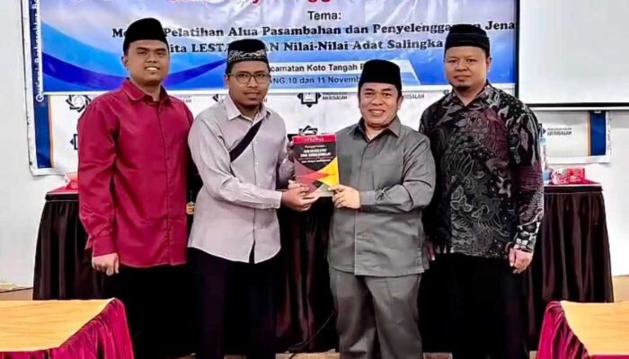 Mulyadi Muslim Dorong Pelestarian Adat dan Budaya Minangkabau di Koto Tangah Lewat Bimtek Alua Pasambahan dan Penyelenggaraan Jenazah