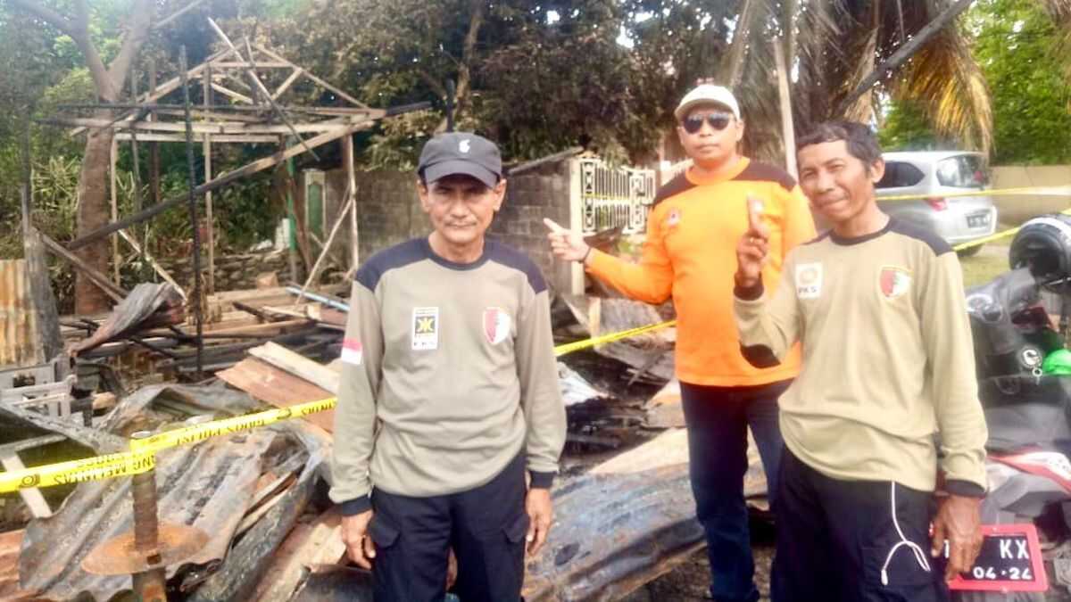 PKS Padang sigap bantu korban kebakaran Alai Parak Kopi. (dok. istimewa)