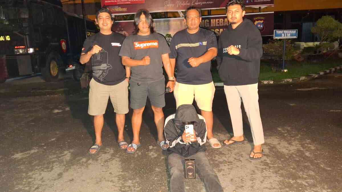 Pelaku pencurian spesialis rumah kos di Padang diciduk Tim Klewang. (dok. istimewa)