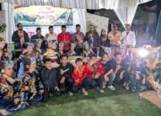 Pentas Seni Anak Nagari di Simarasok Tetap Meriah Meski Diguyur Hujan