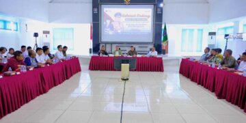 Rakor Wamen ATR BPN dengan Kepala Daerah se-Sulsel. (dok. istimewa)