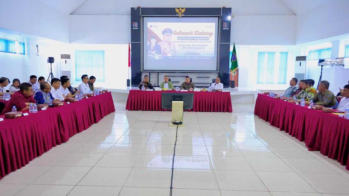 Rakor Wamen ATR BPN dengan Kepala Daerah se-Sulsel. (dok. istimewa)