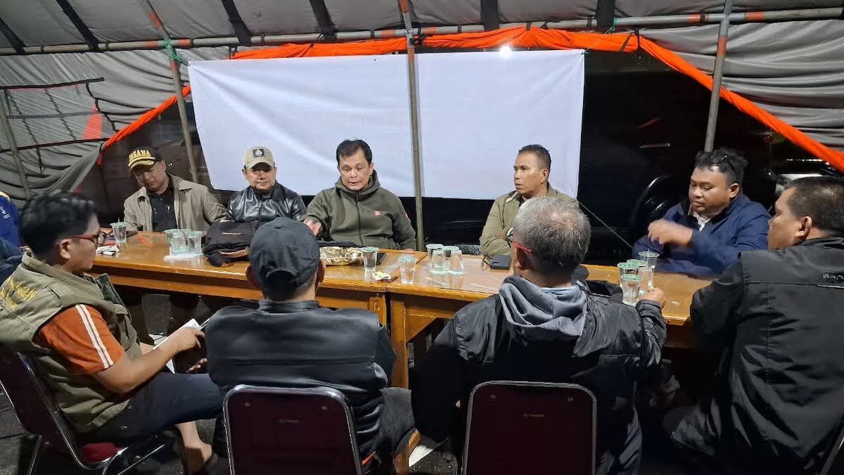 Rapat tanggap darurat bencana Pemko Pariaman. (dok. istimewa)