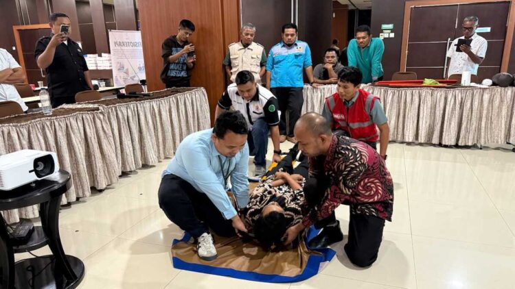 SPH gelar penanganan trauma dan evakuasi pasien untuk PPAI. (dok. istimewa)