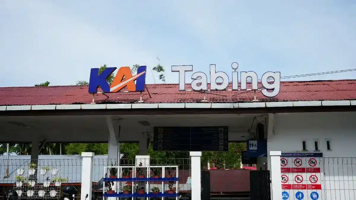 Stasiun Tabing. (dok. istimewa)