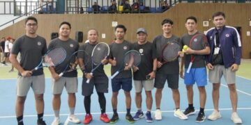 Tenis UNP Menang Telak di Sejumlah Partai pada Hari Kedua LPTK Cup XXII