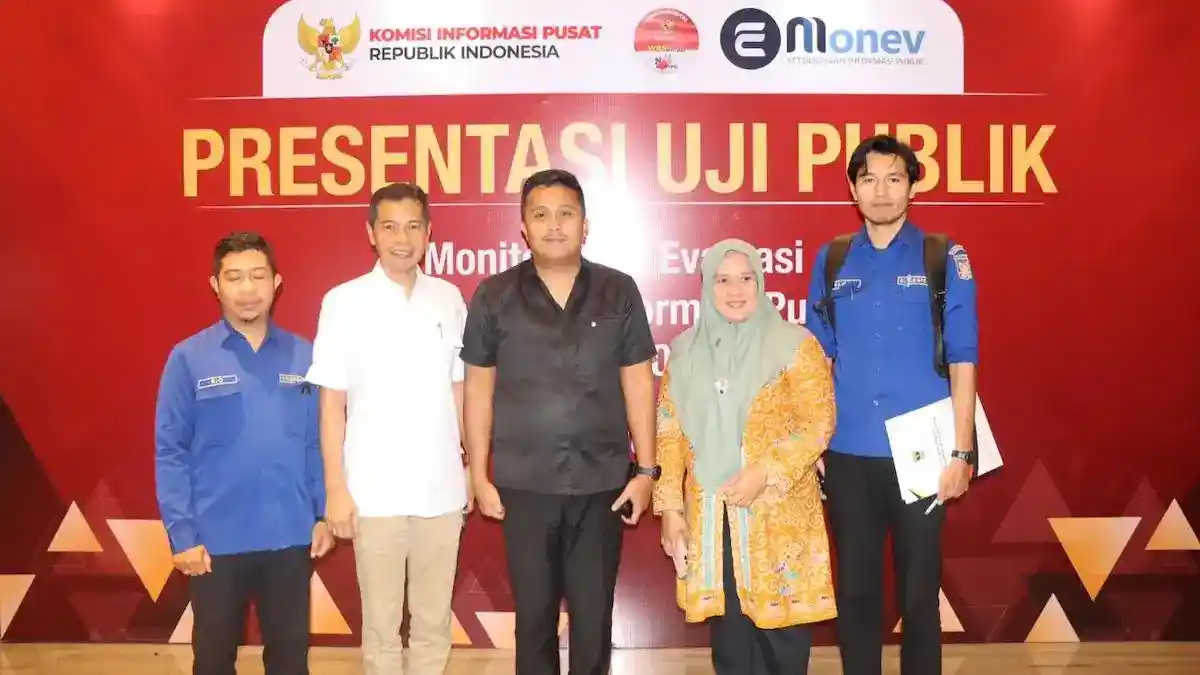 Wagub Vasko dalam presentasi uji publik di KIP RI. (dok. istimewa)