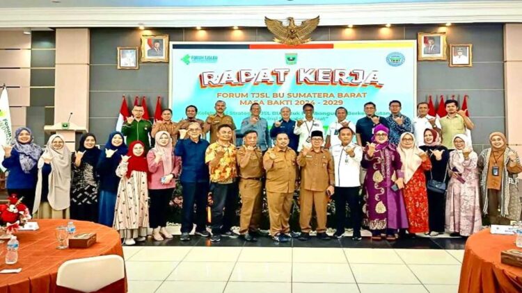 Rakerda Forum Tanggung Jawab Sosial dan Lingkungan Badan Usaha (TJSL BU) Provinsi Sumatera Barat. (Foto: Ist)