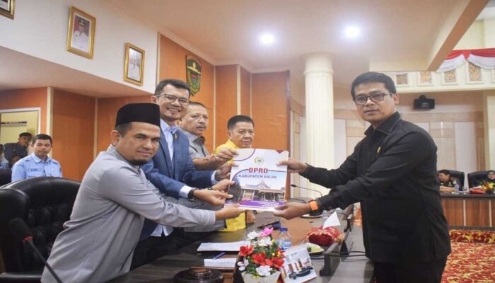 DPRD Kabupaten Solok Sahkan APBD 2026, Wabup Tekankan Pembangunan Berpihak pada Rakyat