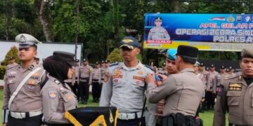 Operasi Zebra Singgalang Dimulai, Polres Agam Perketat Pengawasan di Titik Rawan