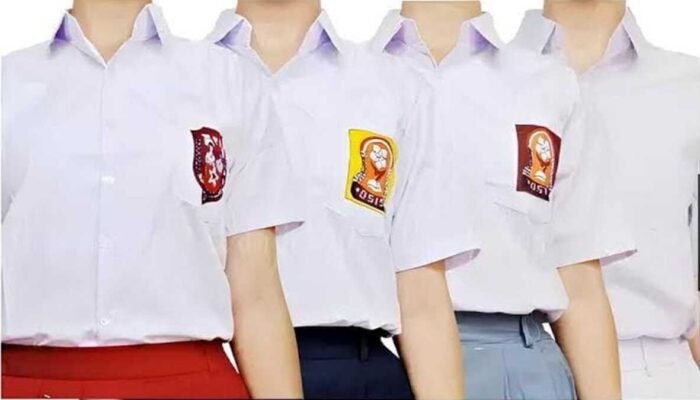 Kurangi Beban Orang Tua, Pemko Sawahlunto Beri Seragam Gratis untuk 689 Pelajar