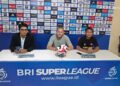 Pressconference usai laga antara Semen Padang FC vs Borneo FC. (dok. Radarsumbar.com)