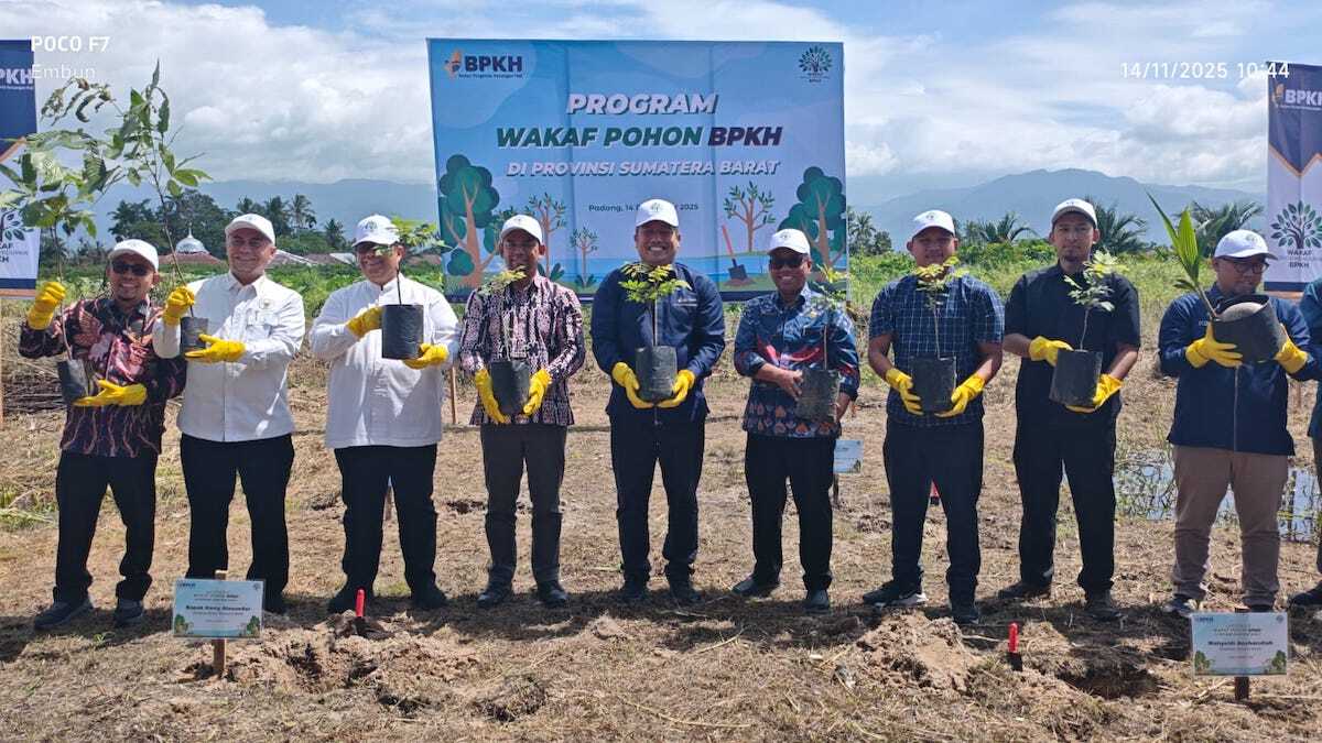 Program wakaf pohon BPKH. (dok. Radarsumbar.com)