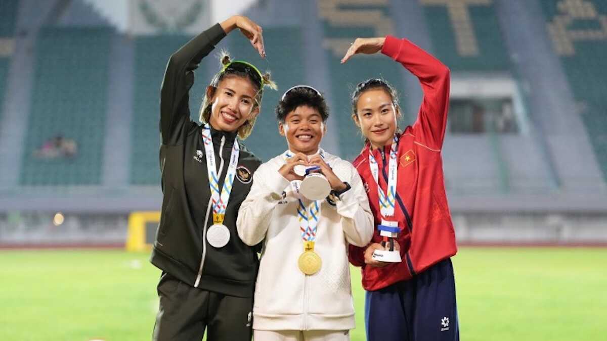 Atlet gymnastics Indonesia raih medali emas dan perak di SEA Games 2025. (dok. Kemenpora)