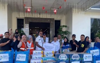 Bantuan BRI Solok untuk korban bencana. (dok. istimewa)