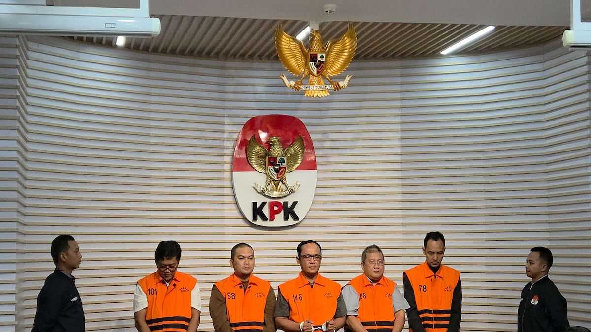 Bupati Lampung Tengah jadi tersangka suap. (dok. istimewa)