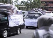 Gubernur Mahyeldi terima bantuan dari relawan BRI. (dok. istimewa)