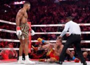 Anthony Joshua KO Jake Paul di Ronde Keenam Tinju Kelas Berat Miami